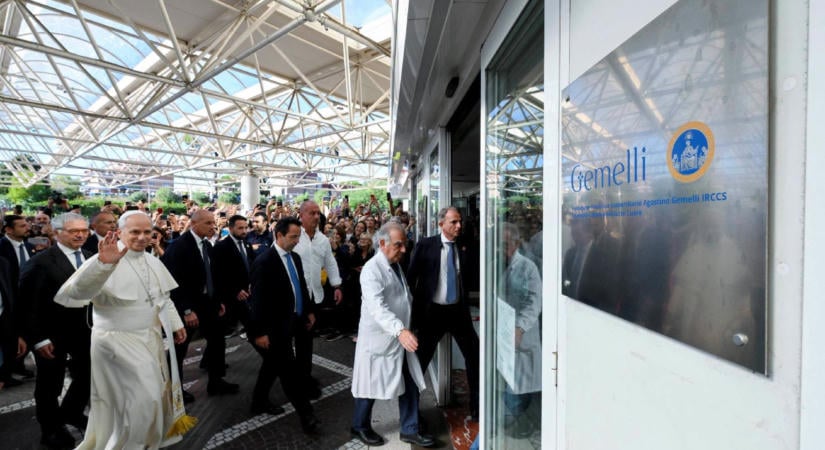 XIV. Leó pápánál tüdőrákot diagnosztizáltak
