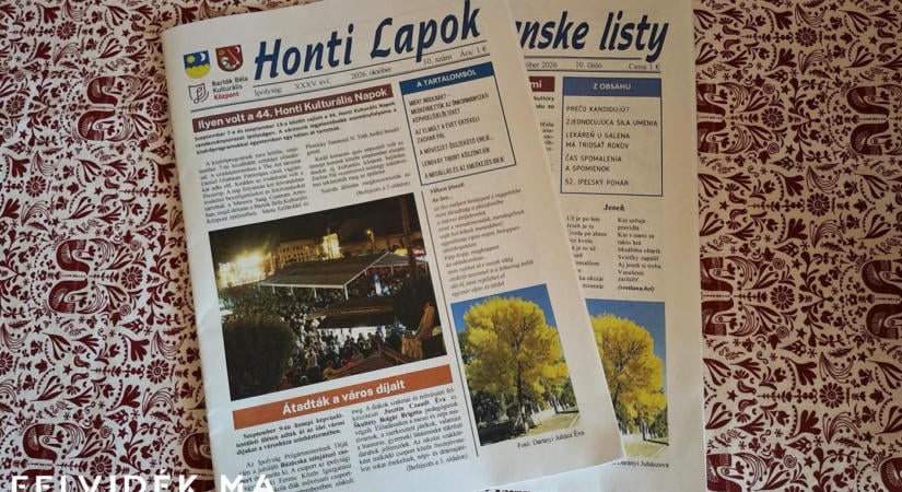 A Honti Kulturális Napoktól a gyógyszertár jubileumáig – ezt kínálja az októberi Honti Lapok