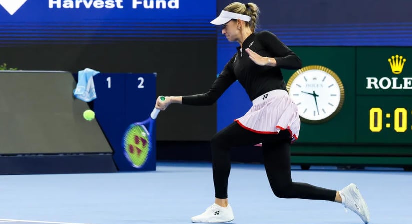 Bondár Anna párosban búcsúzott a kantoni tenisztornától