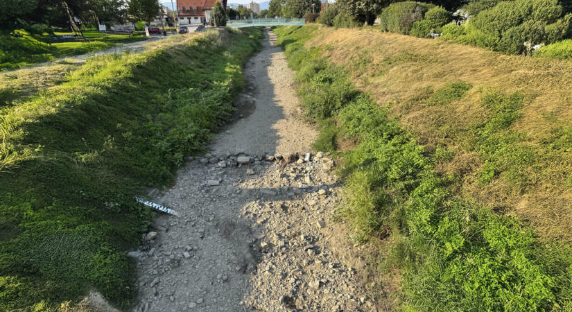 Porszáraz a szepsi Bódva, de aggodalomra semmi ok