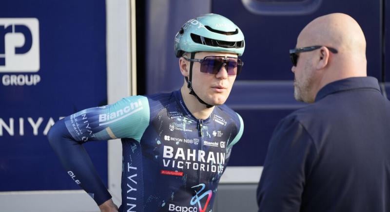 Felfüggesztették a Bahrain Victorious fiatal sprinterét