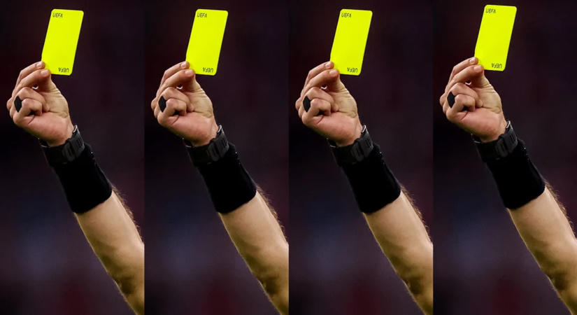 Az UEFA megemelte a küszöböt, csak négy sárga lap után jön az eltiltás
