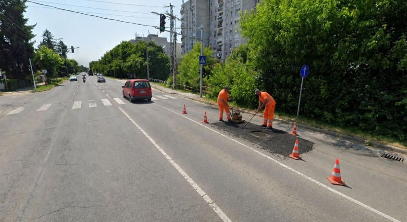 Új ugratóval bővül a kaposvári négysávos külső sávja