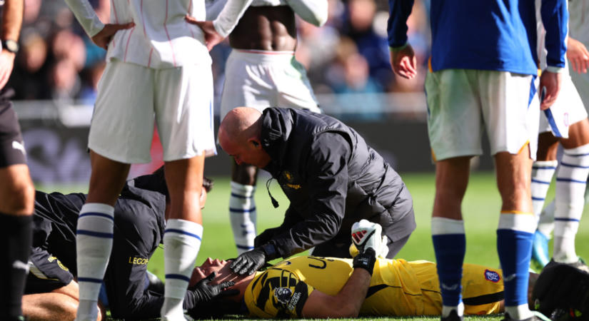 Kórházba szállították a Chelsea kapusát, Emiliano Martínezt, fejsérülés gyanújával