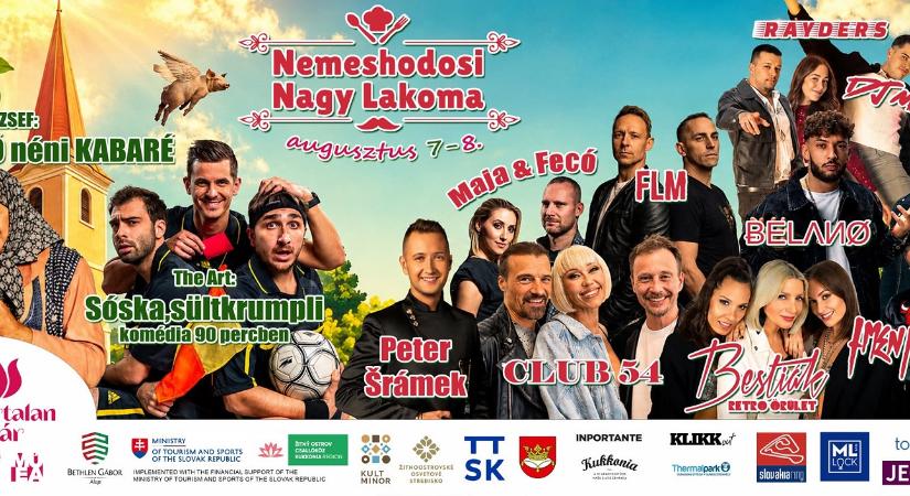 Két napon át ünnepel Nemeshodos – érkezik a 16. Nemeshodosi Nagy Lakoma