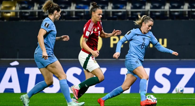 Nyolc góllal győzte le a magyar női válogatottat Hollandia a vb-pótselejtezőn