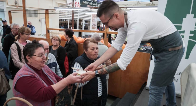 Mit főzött a híres séf a zalai piacon? Göcsej ízei kerültek előtérbe ( galéria)