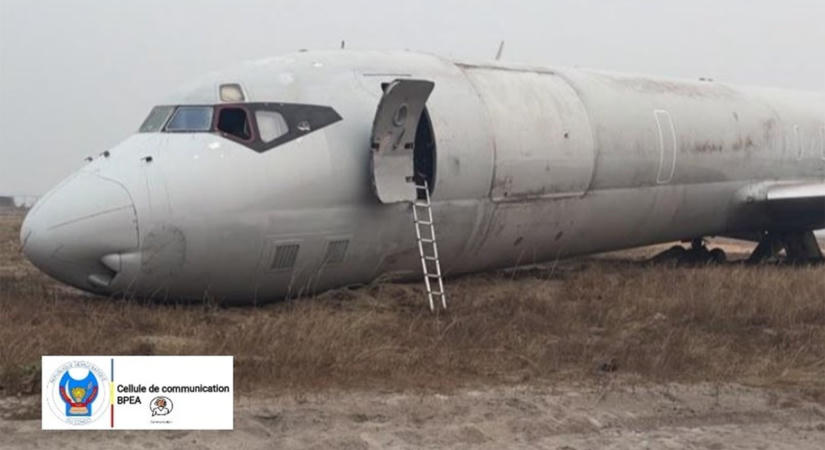 Balesetet szenvedett a világ egyik utolsó aktív Douglas DC-8-asa