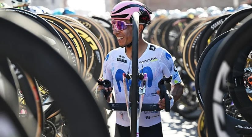 Utolsó versenyét teljesítette a Giro- és Vuelta-győztes Nairo Quintana