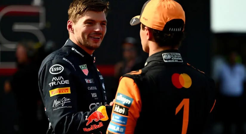 Norrisnak kegyetlenül megüzenték, hogy ő nem egy Max Verstappen