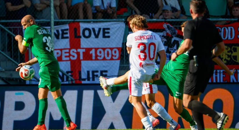 Kétszer is egyenlített Pakson, a harmadik döntetlenjét érte el a Kispest-Honvéd