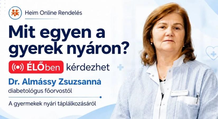 Egészségügyi tájékoztató sorozatot indított a Heim Pál gyermekkórház