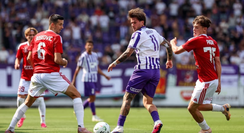 Újabb Szappanos-blama, majd különös VAR-közjáték: az Újpest hatgólos meccsen verte a Lokit