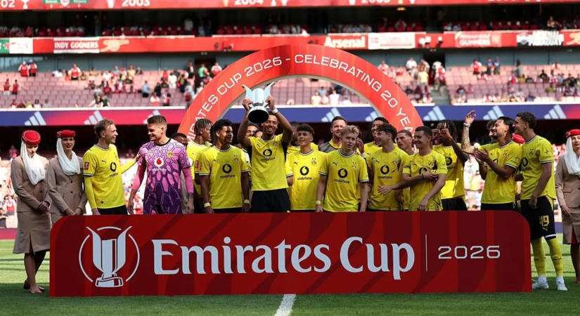 Felkészülés: későn ébredt az Arsenal, a BVB nyerte meg az Emirates-kupát
