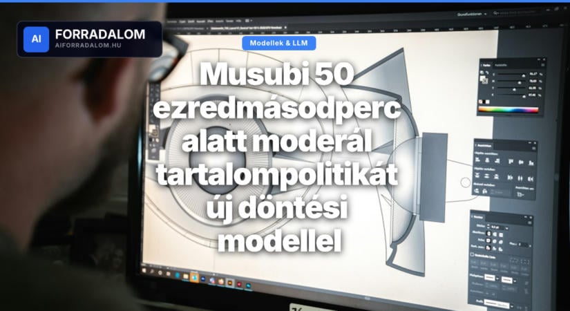 Musubi 50 ezredmásodperc alatt moderál tartalompolitikát új döntési modellel