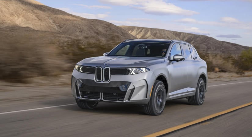 Már villanyosként és PHEV-ként is rendelhető itthon az új BMW X5!