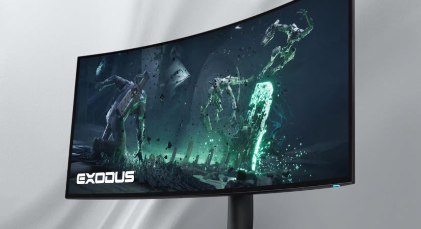 39 hüvelykes OLED monitorral bővül az Alienware kínálata – Az 5K-s panel ívelt kivitelben, fényes felülettel érkezik