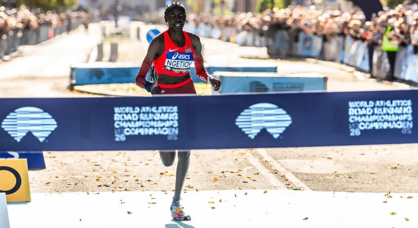 Agnes Ngetich megdöntötte a női félmaratoni világcsúcsát