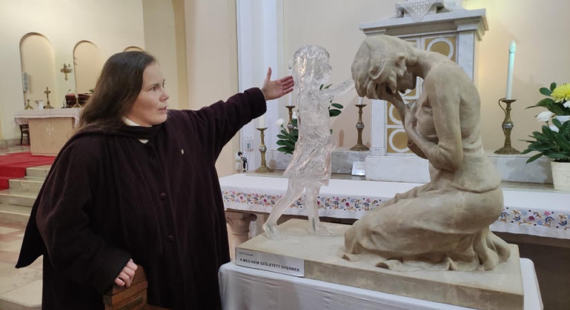 A „Meg nem született gyermek” szobrára indult gyűjtés Vásárhelyen