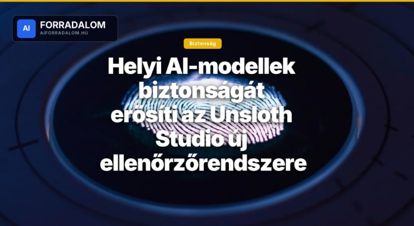 Helyi AI-modellek biztonságát erősíti az Unsloth Studio új ellenőrzőrendszere