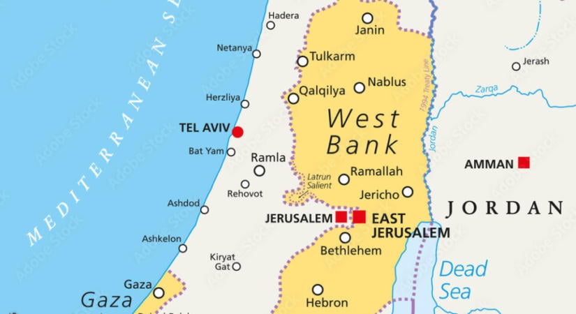 Két állam, egyre kevesebb tér