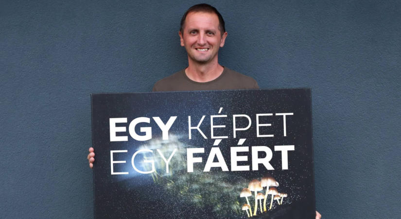 Díjnyertes fotóival támogatja Esztergom fásítását Kaszás Norbert