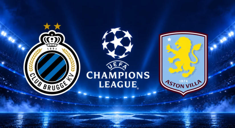 Aston Villa–Club Brugge: 3-2-es győzelemmel rajtolt a Villa a Bajnokok Ligájában