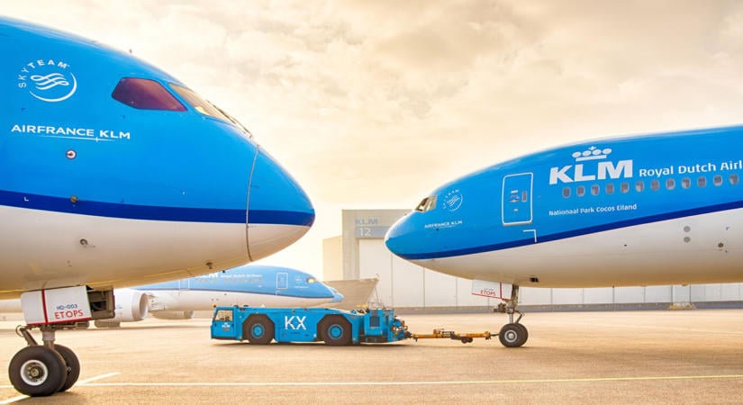Flottaproblémák miatt ritkítja menetrendjét a KLM