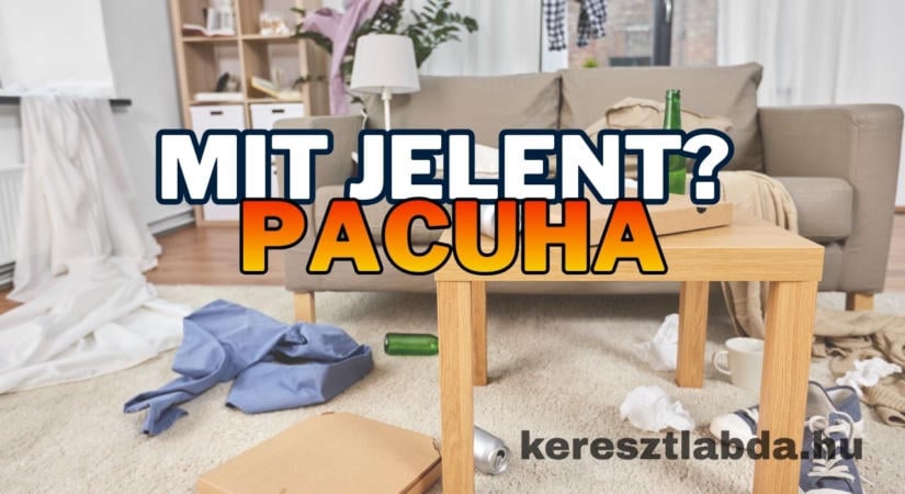 Tájszólás feladat: Régi magyar szó a pacuha, tudod a jelentését?