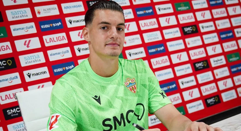 Yaakobishvili Áron az Almería játékosa – hivatalos
