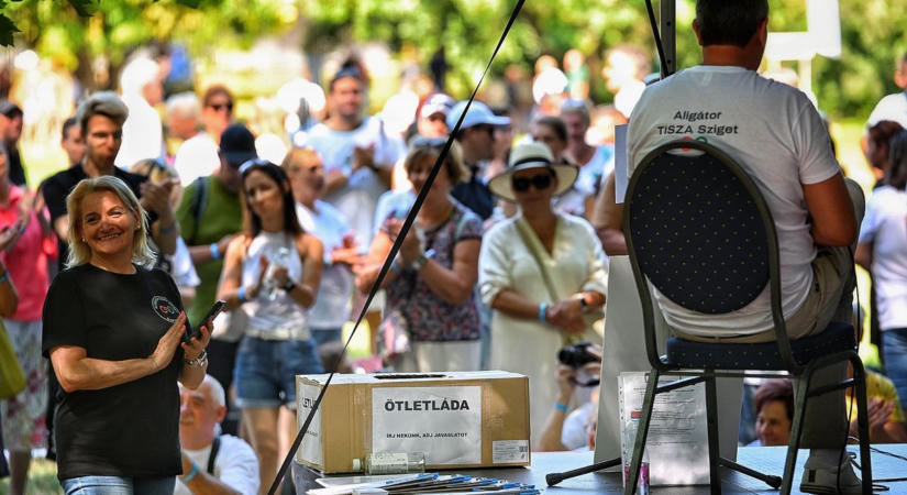 „Felszabadult embereket láttam” – a politikusok szabadkoztak, a Tisza Sziget tagok pedig lelkesek a jövőt illetően