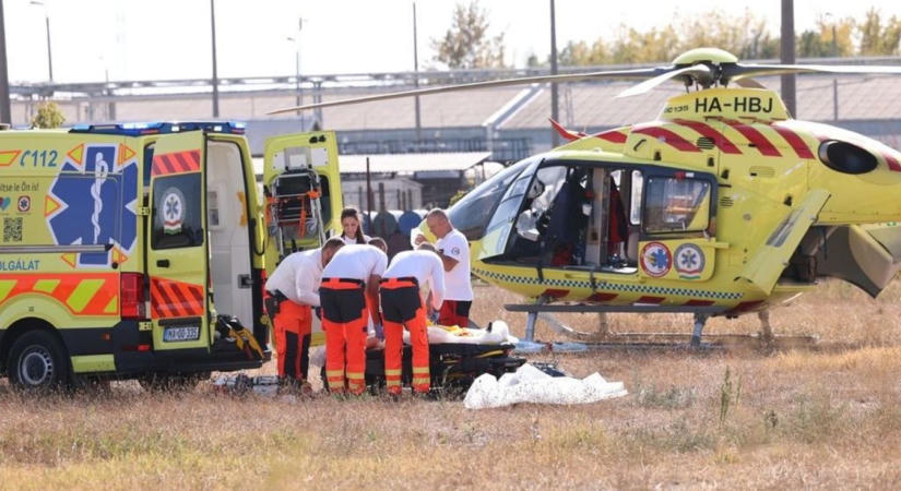 Friss információ a szegedi üzemtűz utáni helyzetről, kiderült, hogy van most a megsérült férfi  fotók, videó