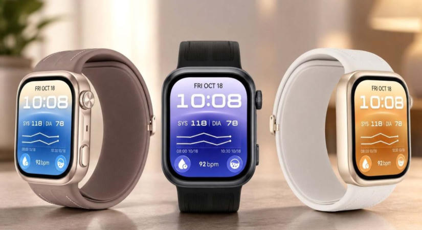A Huawei bemutatta a valódi vérnyomásmérős WATCH D3-at
