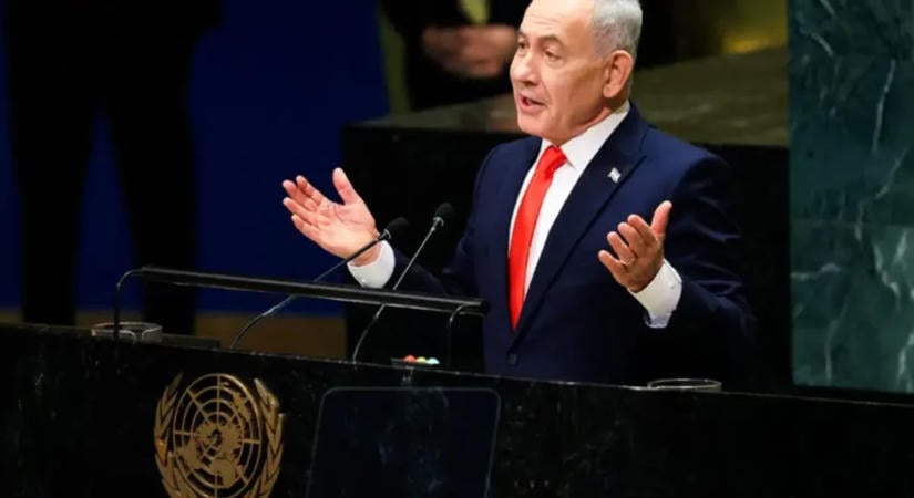 Netanjahu az ENSZ-ben: Irán rezsimje bukni fog, Erdogan zsarnok, Mamdani mellett a zsidók nem érzik magukat biztonságban