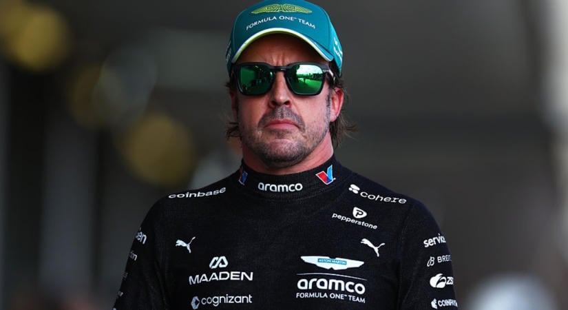 Fernando Alonso a frászt hozta a szurkolóira, majd nagy bejelentést tett – videó