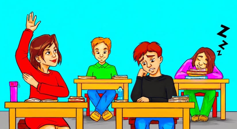 Mennyire lennél szigorú tanár? Buktasd le a puskázó diákot 27 másodperc alatt