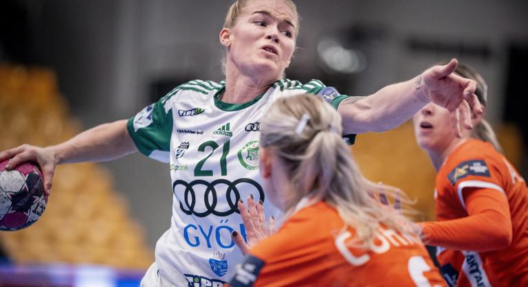 A címvédő Győr döntetlent játszott a dán Odense otthonában