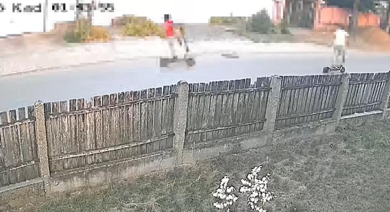 Vagánykodni akart, de életveszélyes sérülést szenvedett egy rolleres kisfiú Nyíregyházán