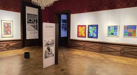 Vasarely 120 kiállítás a pápai Esterházy-kastélyban