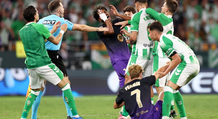 Újabb balhé a Real Madrid és a liga között, parázs meccsen folytatódott a Barca-menetelés - külföldi körkép