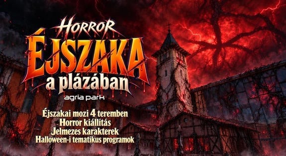 Minden eddiginél nagyobb Horror Éjszaka az Agria Parkban!
