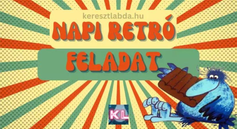 Retró feladat: Gombóc Artúr rajzfilmje, felismered a négy lehetőség közül?
