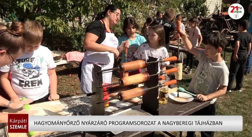 Hagyományőrző nyárzáró programsorozat a Nagyberegi Tájházban (videó)