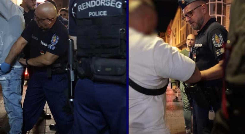 Óriási rendőrségi razzia a bulinegyedben: Lehúzós vendéglátóhelyek, drogosok és szélhámosok a belvárosban – Videó
