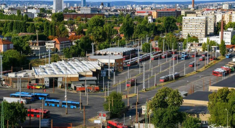 Egy napra megnyitja kapuit Budapest egyetlen trolibuszgarázsa