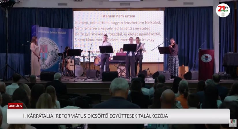 Aktuális (2026. 09. 30.) – I. Kárpátaljai Református Dicsőítő Zenekarok Találkozója (videó)