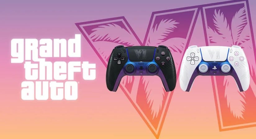 Spéci, GTA VI témájú kontrollereket ad ki a Sony a PlayStation-ökhöz