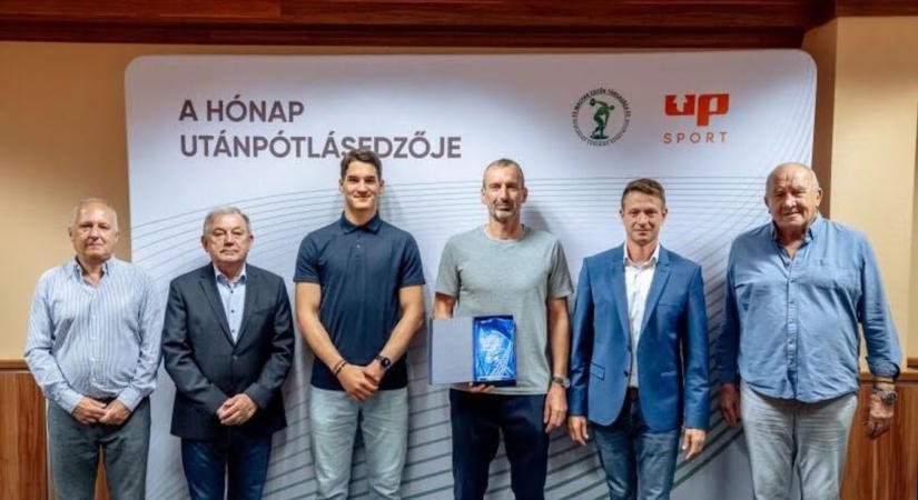 Sótonyi László lett a hónap utánpótlásedzője