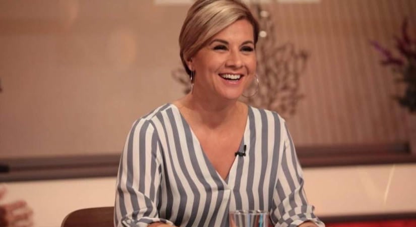 Ilyen sármos férfi Ábel Anita párja - Robiért rajonganak a kommentelők