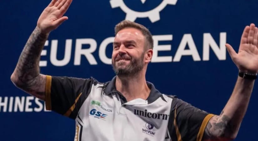 Darts: Ross Smith másodszor is Európa-bajnok lett